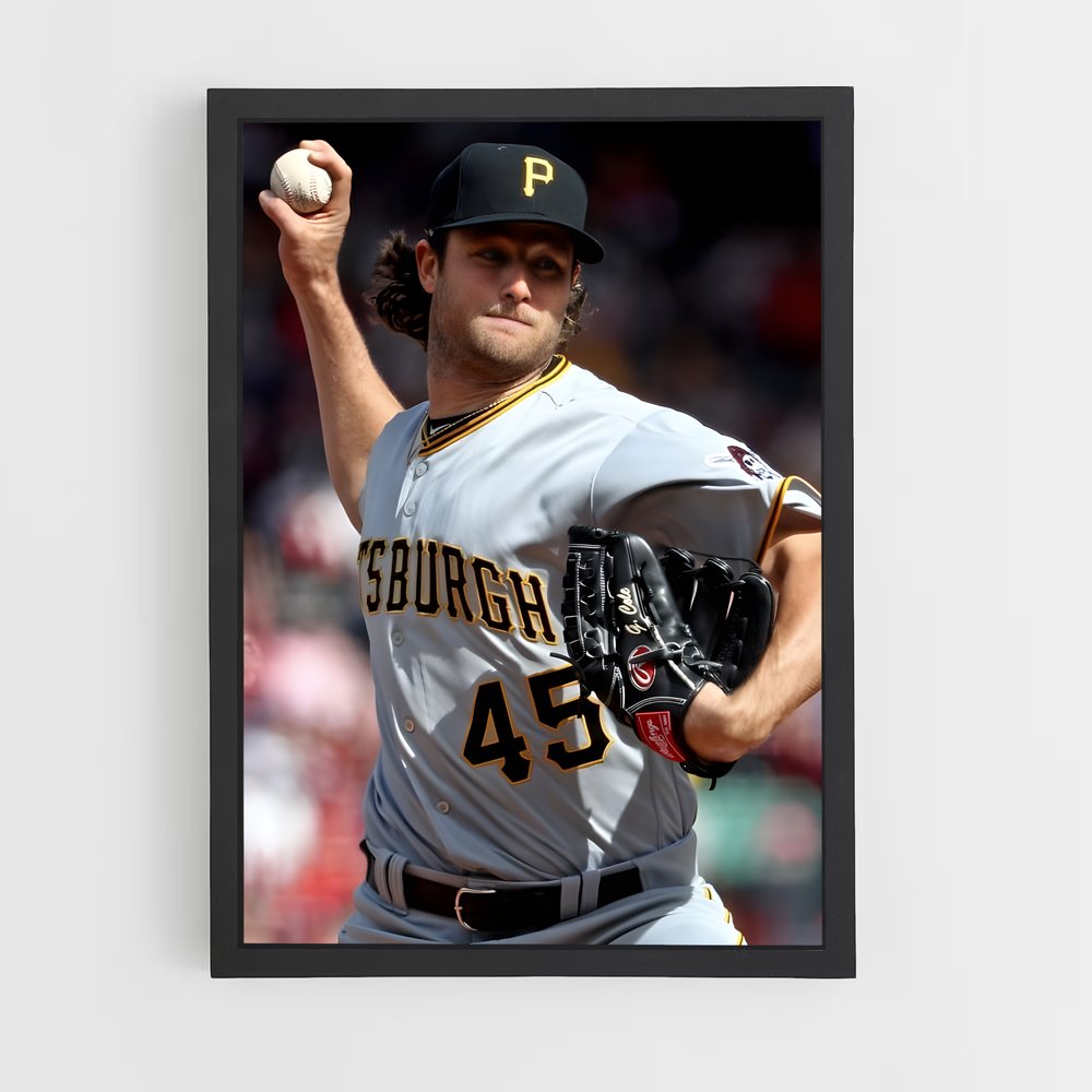 Poster Gerrit cole compétitive – affiche Baseball (vue 2)